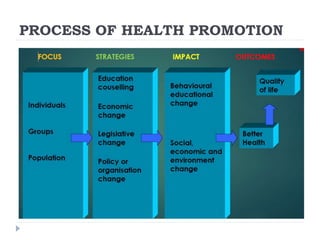 Primary health care and health promotion | PPTX