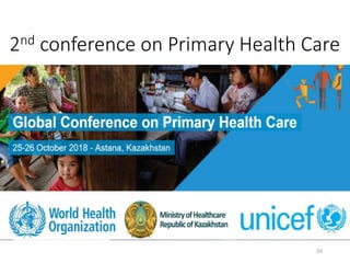 2nd conference on Primary Health Care
20
 