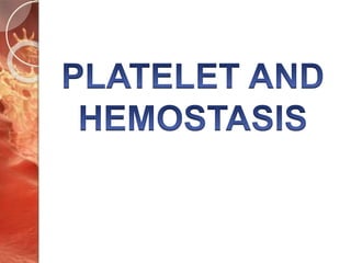 Primary hemostasis