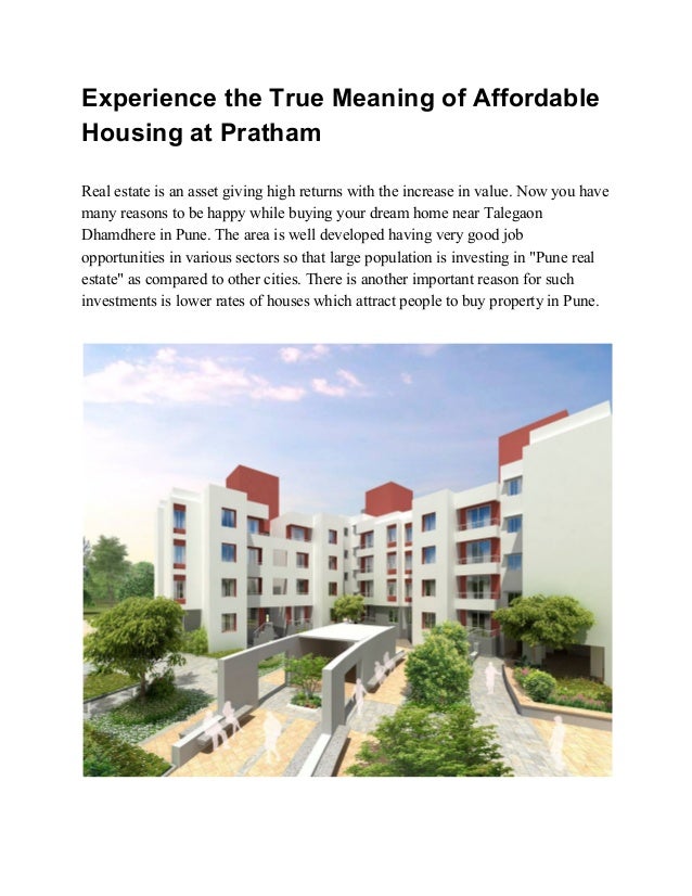 Experience the True Meaning of Affordable Housing at Pratham