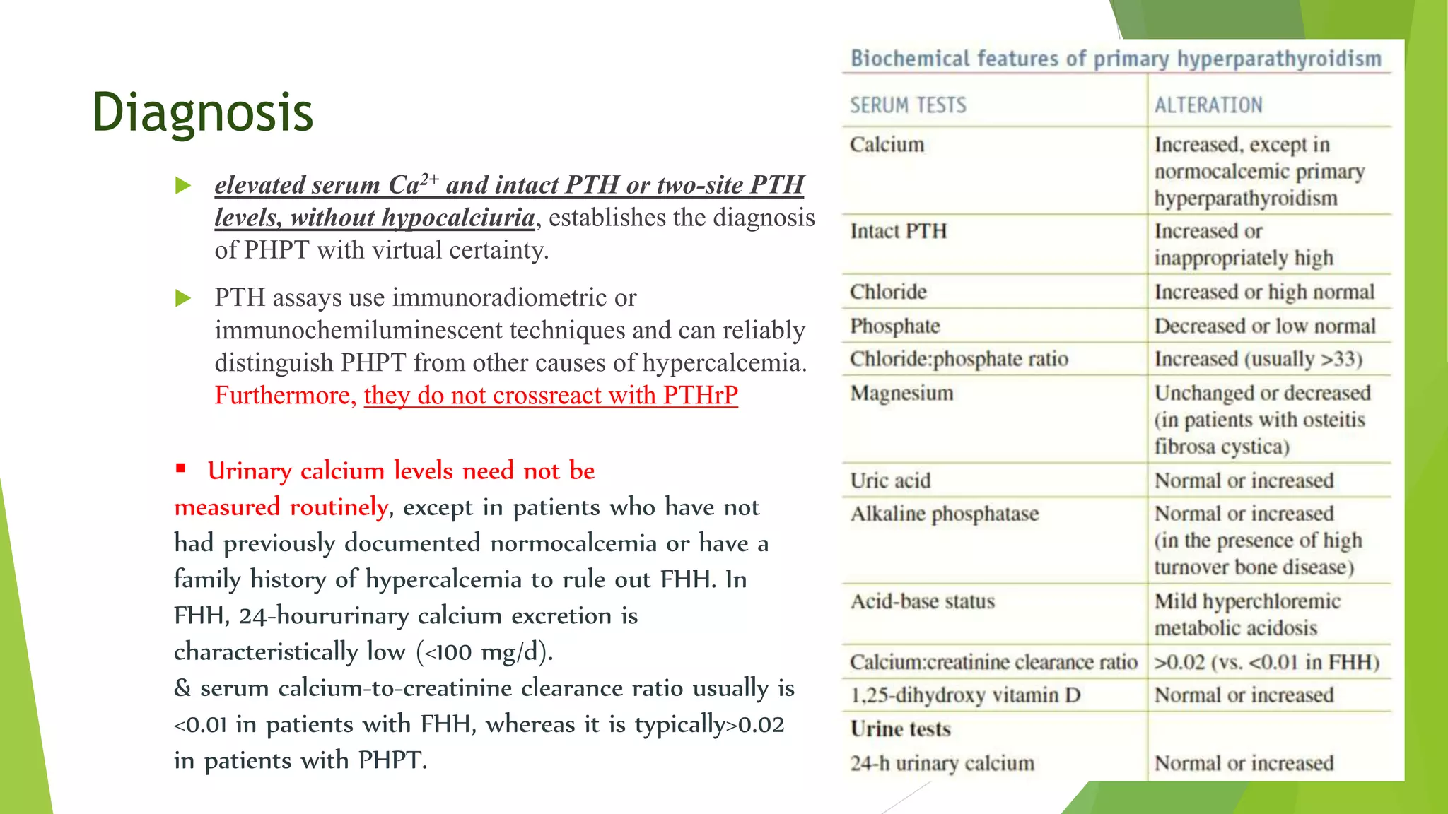 Primary hyperparathyroidism | PPTX