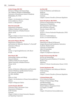 Primary Immunodeficiency Diseases | PDF