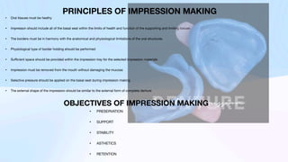 Comprehensive Guide to Primary Impression Making in Dentistry | PDF