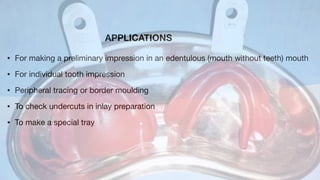 Comprehensive Guide to Primary Impression Making in Dentistry | PDF