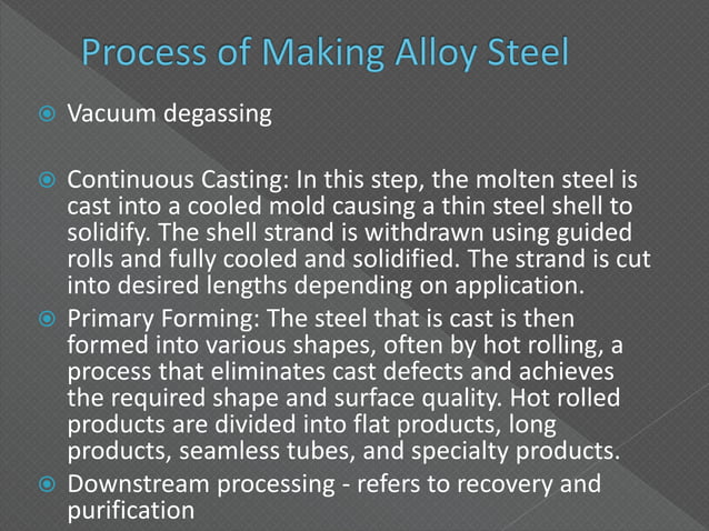 Primary manufacturing process and steel making case study | PPTX ...
