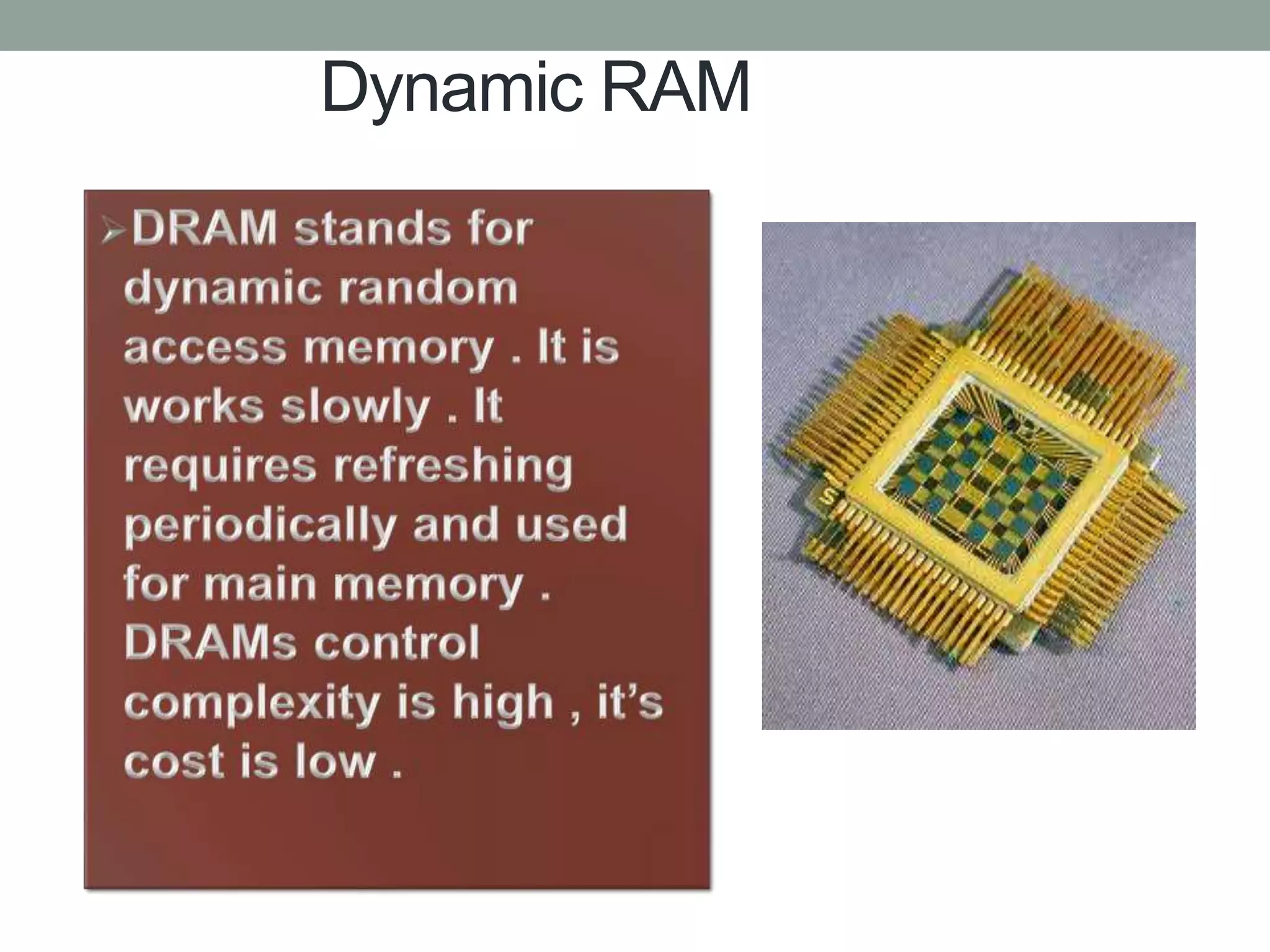 Dynamic RAM