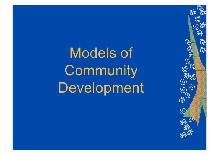 Primary models of community development