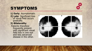 Primary open angle glaucoma | PPTX