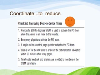 Coordinate...to reduce
 
