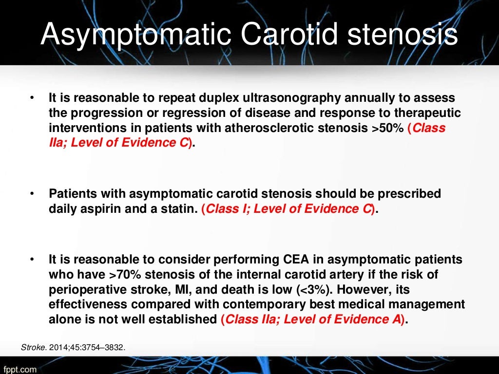 Primary prevention of stroke