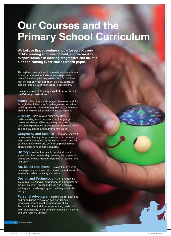 school brochure examples