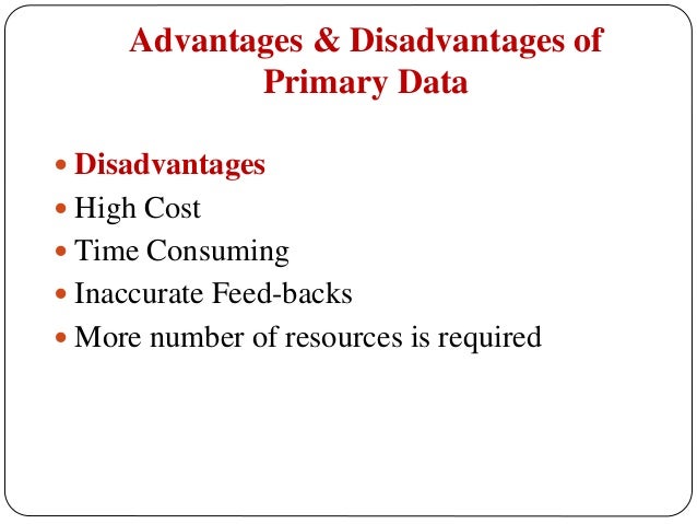 Data collection primary and secondary