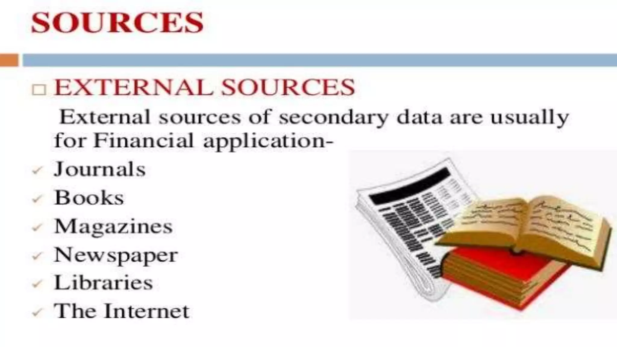 Primary secondary data