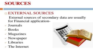 Primary secondary data