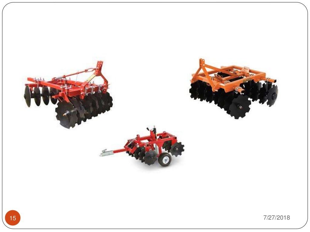 Primary & Secondary tillage Implements and their uses