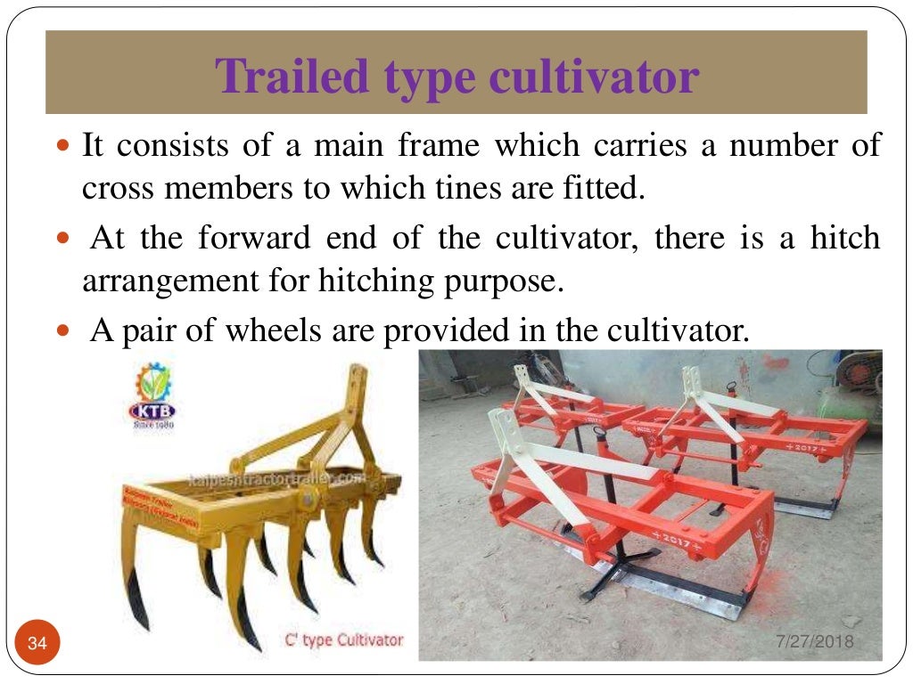 Primary & Secondary tillage Implements and their uses