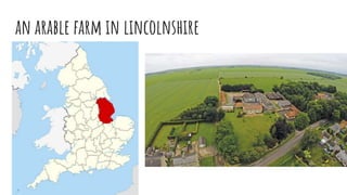 an arable farm in lincolnshire
 