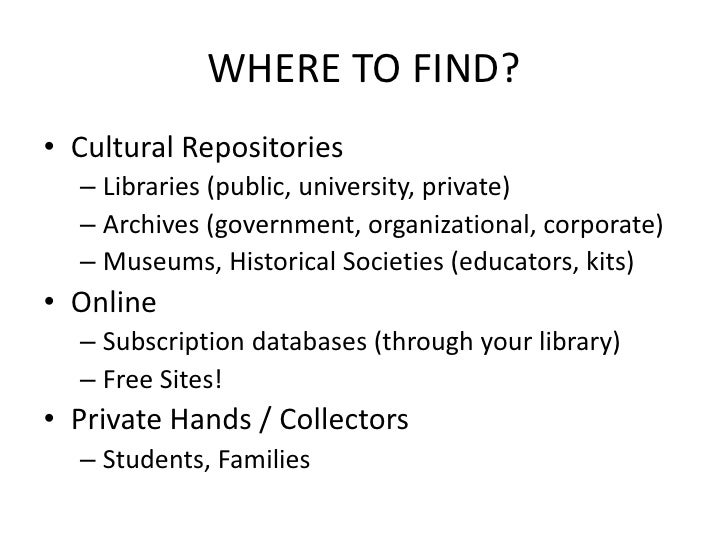 Using Primary Sources in K6 Social Studies