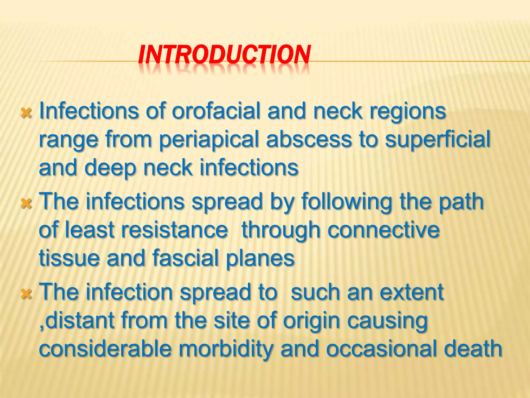 Primary spaces of space infection | PPTX