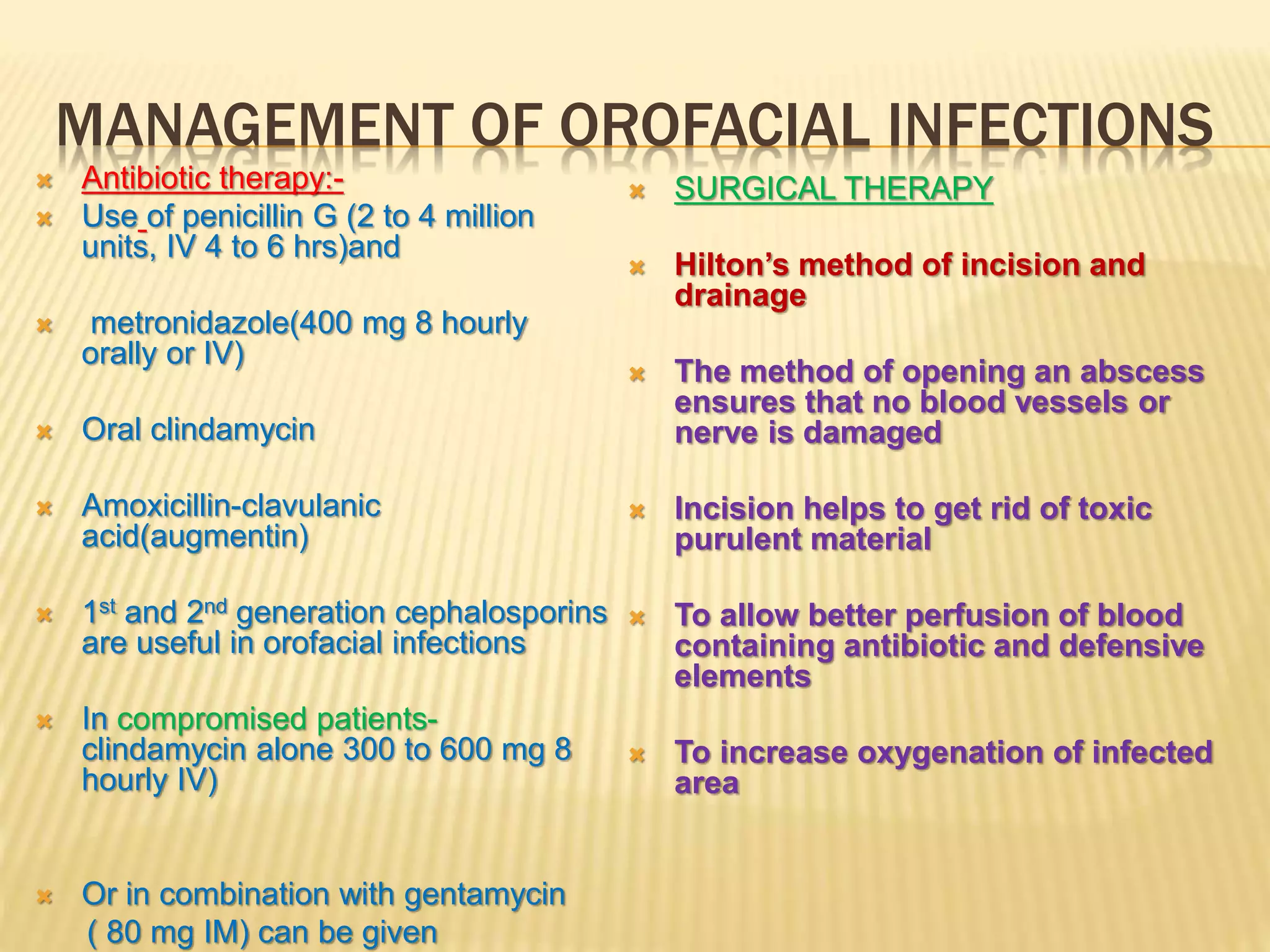 Primary spaces of space infection | PPTX