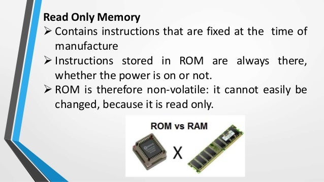 Primary Storage Devices