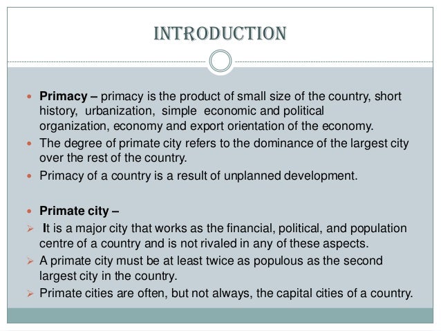 primate city and rank size rule rank size rule ap human geography example