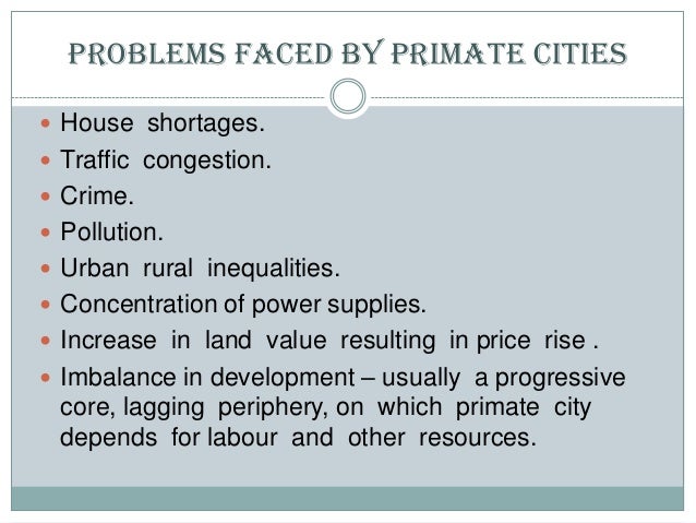 primate city and rank size rule rank size rule ap human geography example