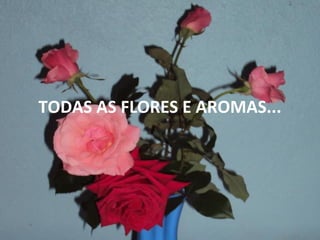 TODAS AS FLORES E AROMAS...
