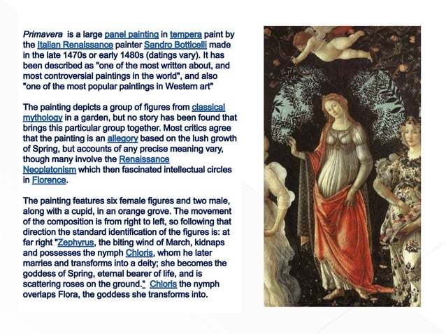 Primavera di Botticelli | PPTX