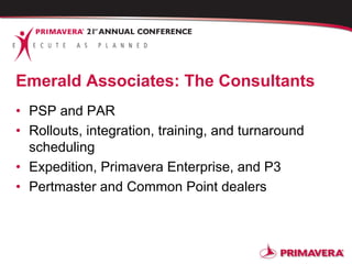 Primavera integration with sap | PPT