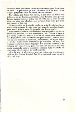 Primavera ssilenciosa rachel carson