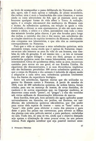 Primavera ssilenciosa rachel carson