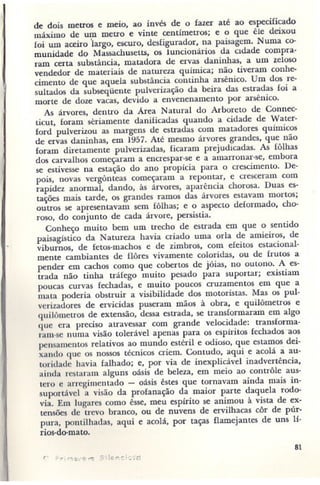 Primavera ssilenciosa rachel carson