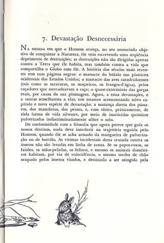 Primavera ssilenciosa rachel carson