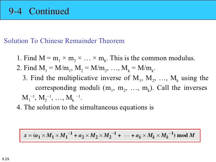 of m multiplicative x inverse mod Prime of m multiplicative x inverse mod Prime