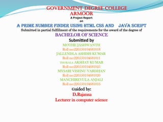 this the ug students project work prime.pptx