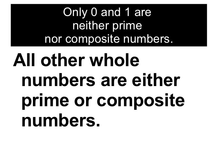 prime numbers
