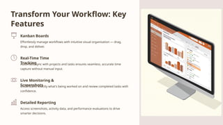 Prime Workapp Prime Teams: All-in-One Productivity & Employee Monitoring Platform | PPTX
