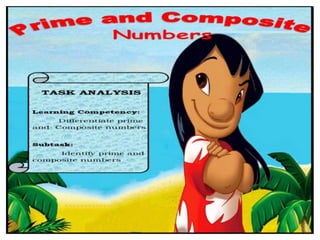 THE ADVENTURE OF MATHILDE (PRIME AND COMPOSITE NUMBERS) | PPT