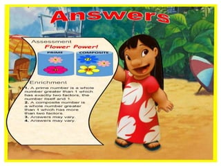 THE ADVENTURE OF MATHILDE (PRIME AND COMPOSITE NUMBERS) | PPT