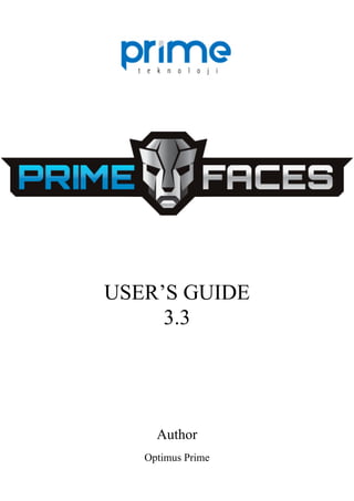 USER’S GUIDE
3.3

Author
Optimus Prime

 
