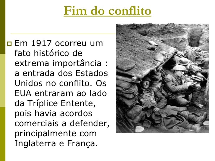Porque Os Estados Unidos Entraram Na Primeira Guerra Mundial