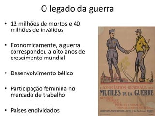 CATORZE PONTOS PARA A PAZO PRESIDENTE WOODROW WILSON PROPÔS UMA “PAZ SEM VENCEDORES NEM VENCIDOS” BASEADA NOS PRINCÍPIOS LIBERAIS NORTE-AMERICANOS.