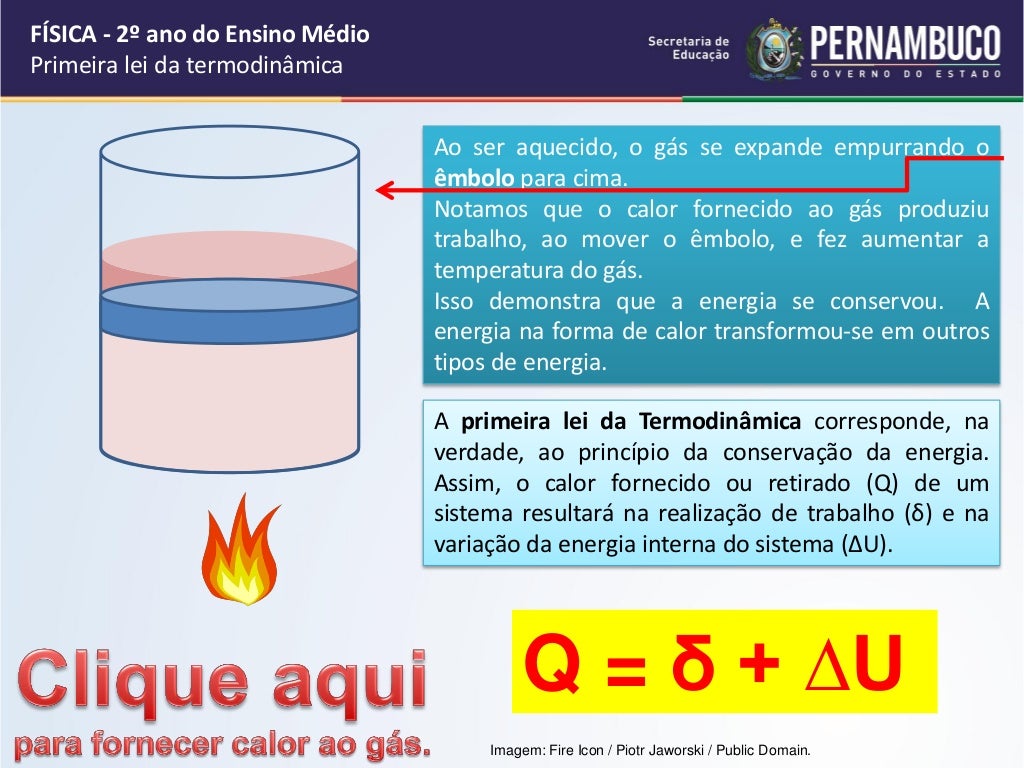 Sobre A 1 Lei Da Termodinamica Podemos Dizer