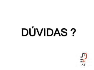 DÚVIDAS ?
 