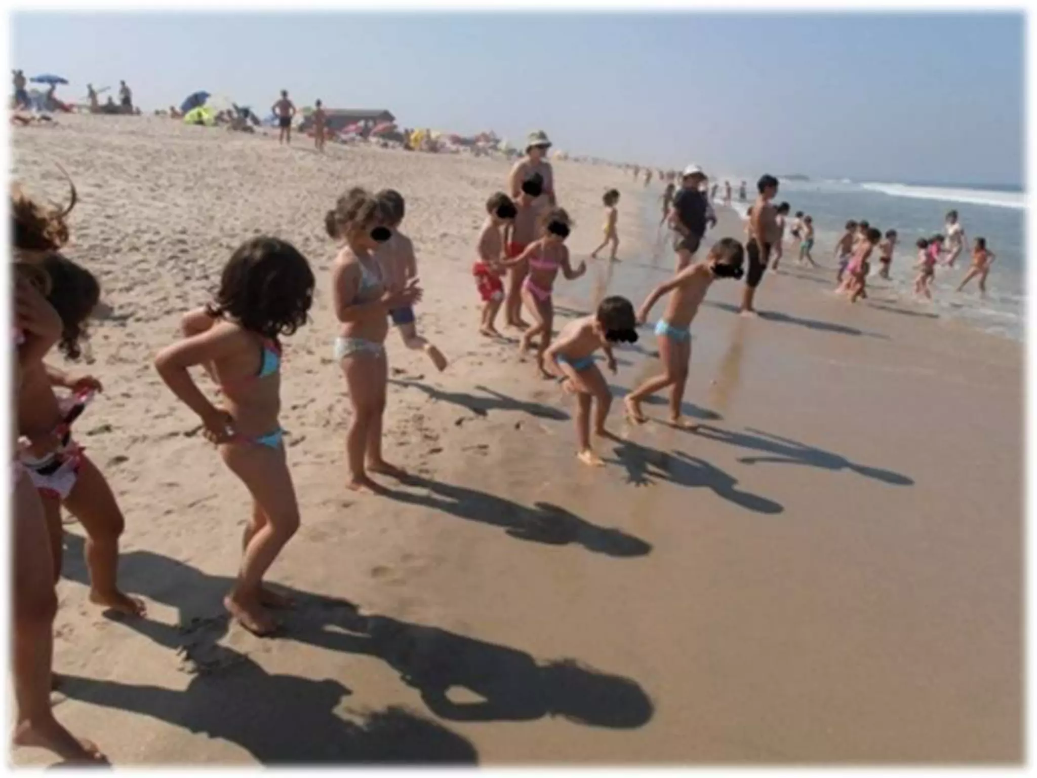 Primeira semana de praia 