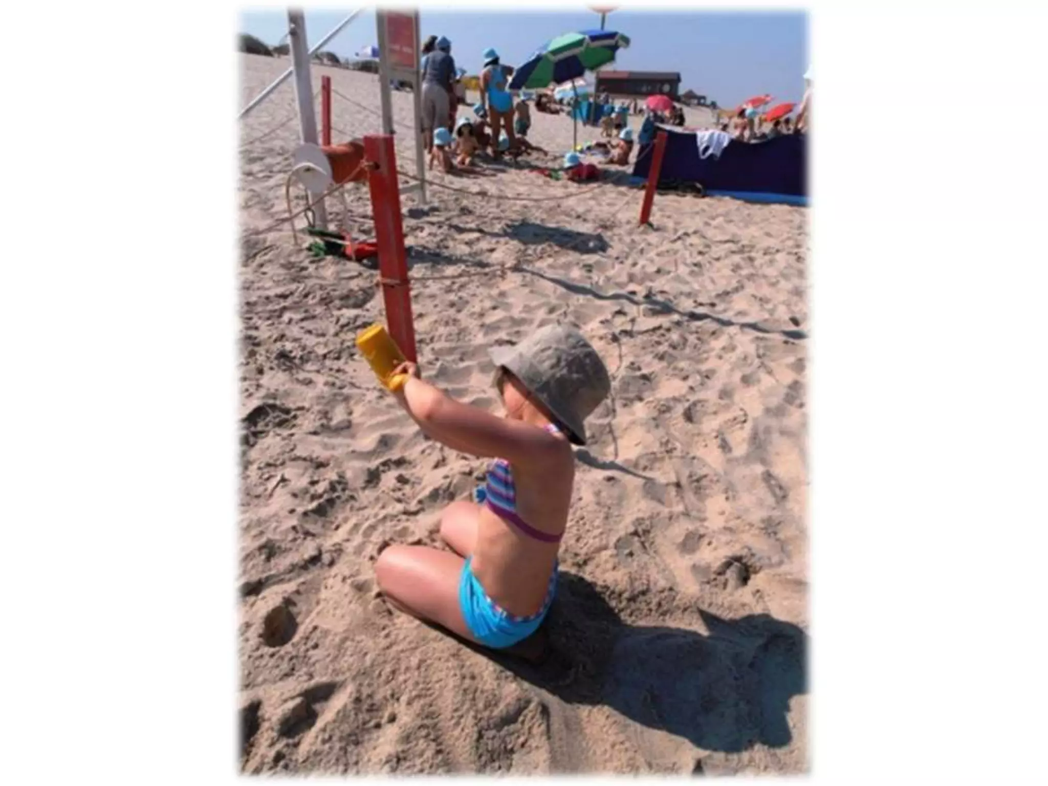 Primeira semana de praia 