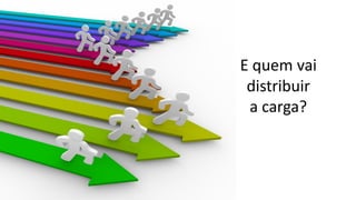 E quem vai
distribuir
a carga?
 