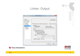 Linker: Output




2007-12                    16
 