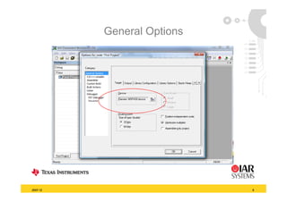 General Options




2007-12                     9
 